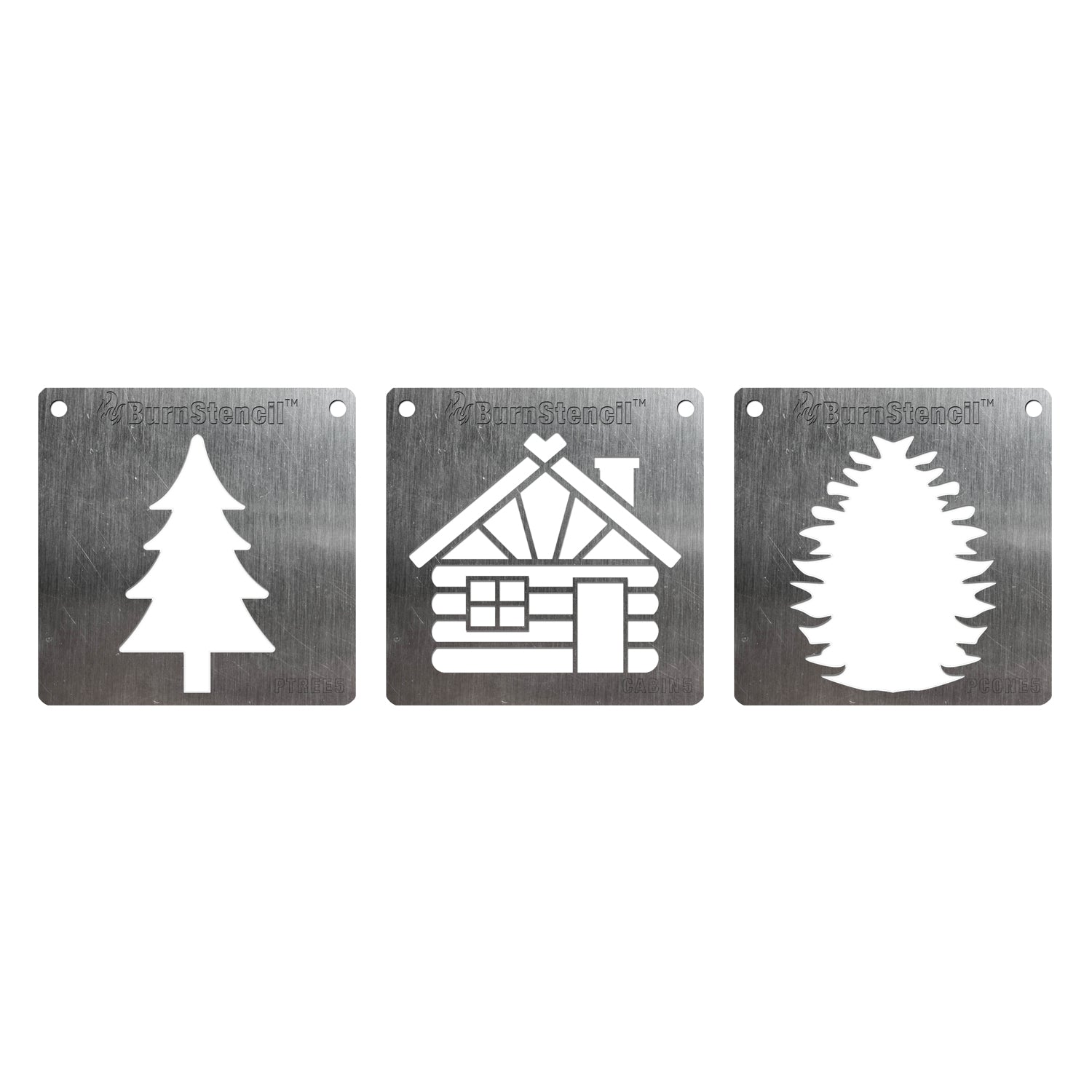 Lumberjack Tools® BurnStencil® All Text Kit