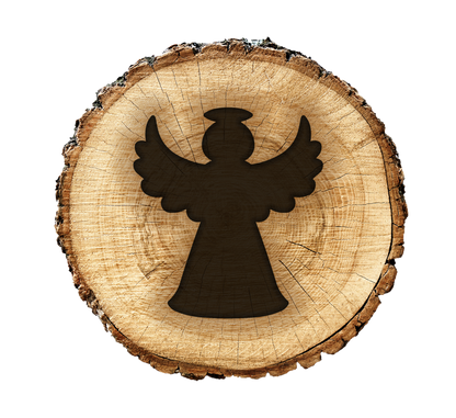 Mini Angel - Wood Burning Stencil