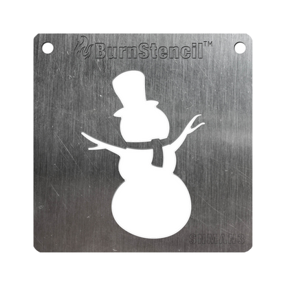 BurnStencil® - Snowman (Mini)